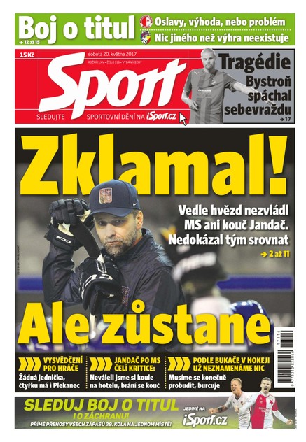 Sport - 20.5.2017