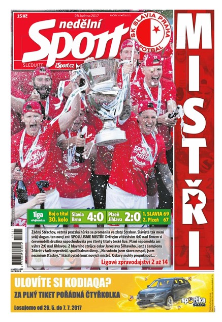 Nedělní Sport - 28.5.2017