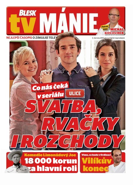 Blesk Tv manie - 3.6.2017