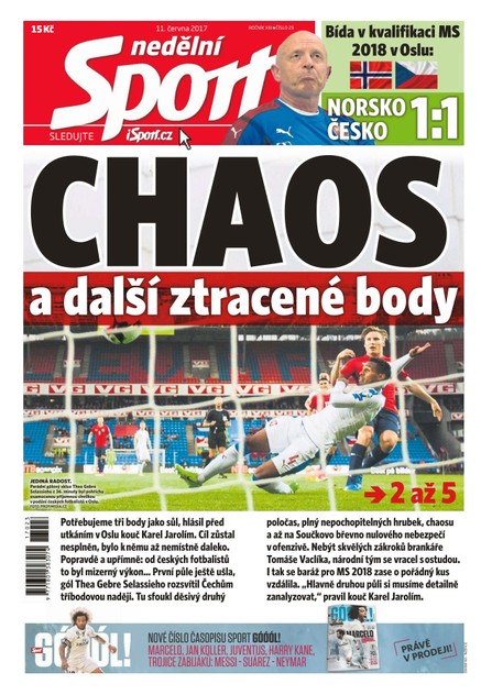 Nedělní Sport - 11.6.2017