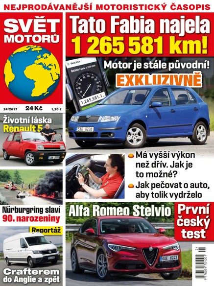 Svět motorů - 12.6.2017