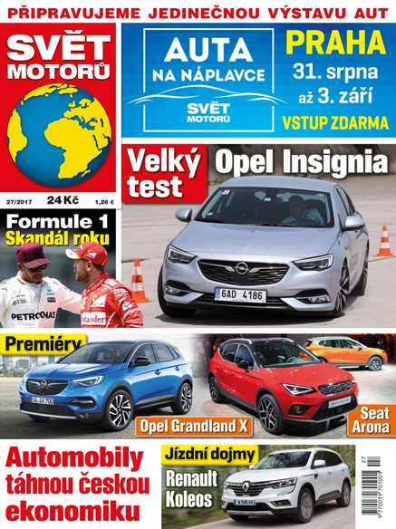 Svět motorů - 3.7.2017