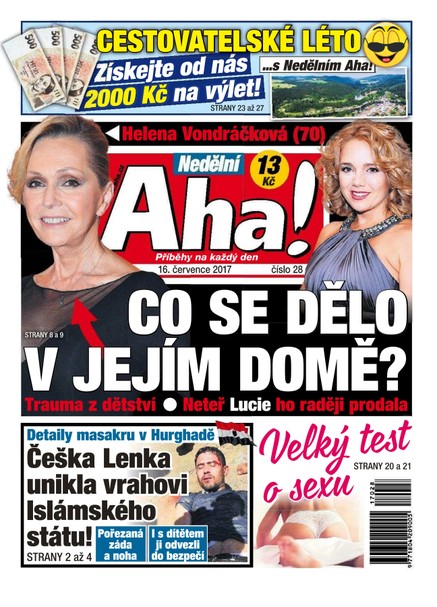 Nedělní AHA! - 16.7.2017