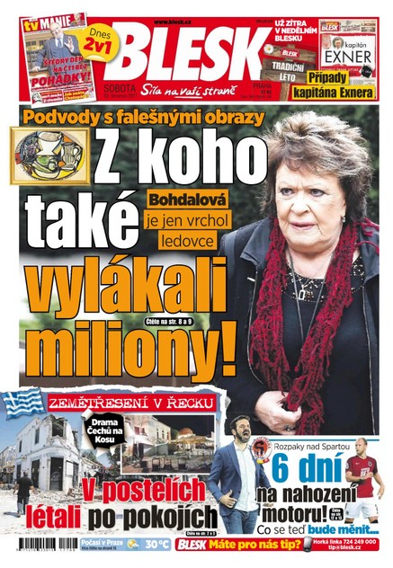 Blesk - 22.7.2017