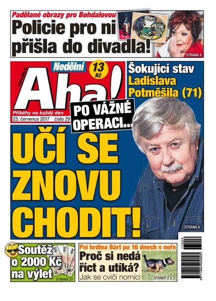 Nedělní AHA! - 23.7.2017