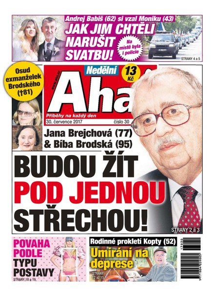 Nedělní AHA! - 30.7.2017