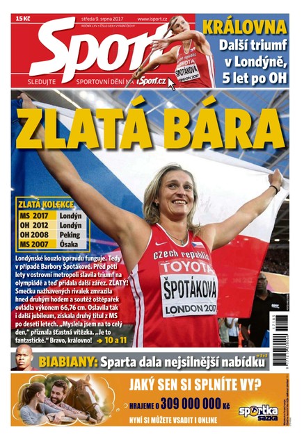 Sport - 9.8.2017