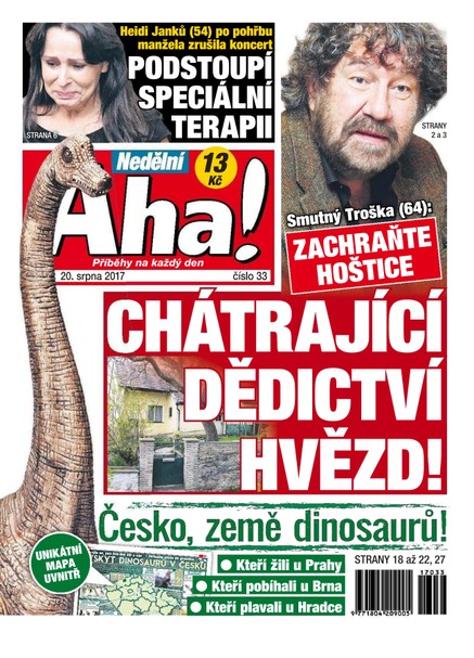 Nedělní AHA! - 20.8.2017