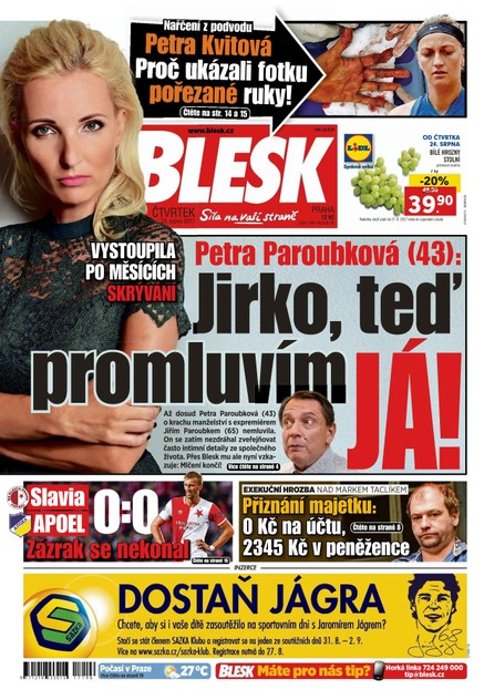 Blesk - 24.8.2017