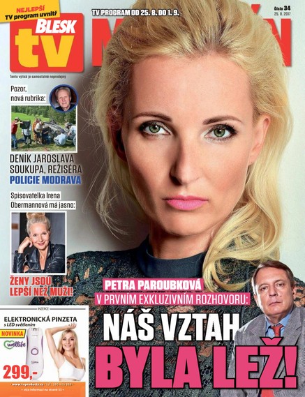 Blesk Tv magazín - 25.8.2017