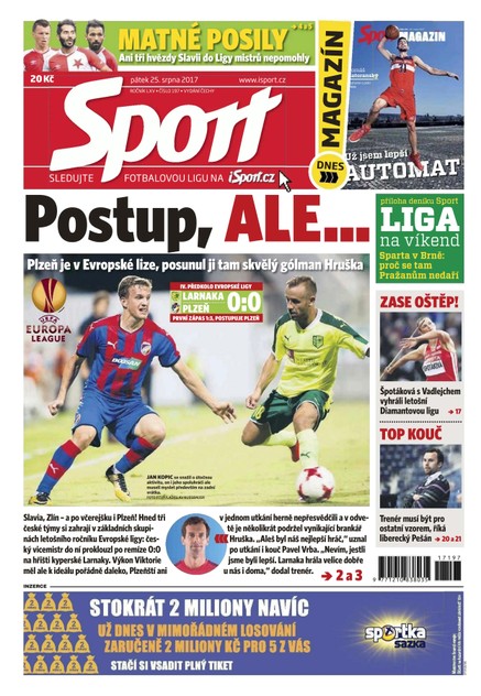 Sport - 25.8.2017