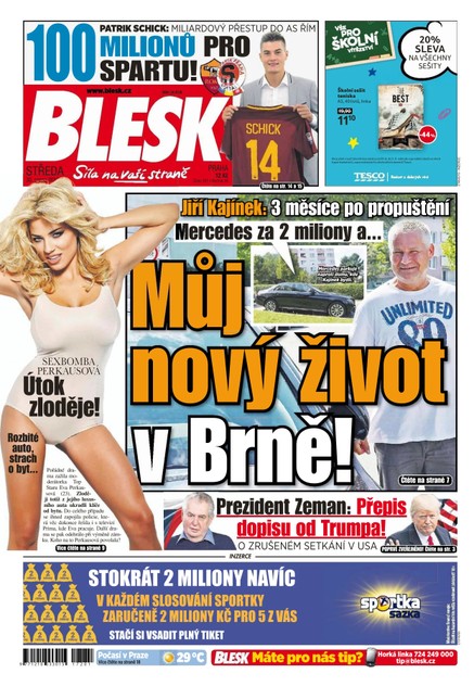 Blesk - 30.8.2017