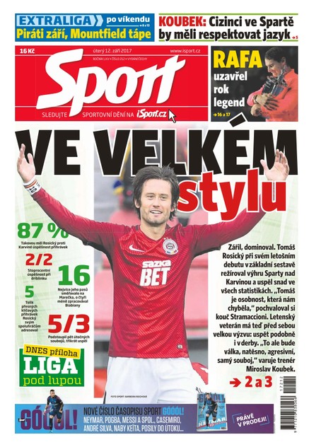 Sport - 12.9.2017