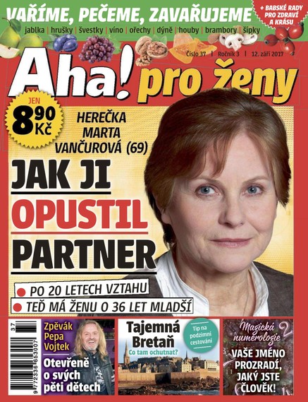 AHA! pro ženy - 12.9.2017