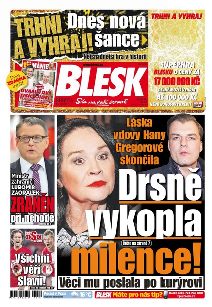 Blesk - 16.9.2017