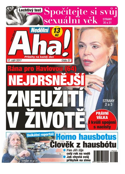 Nedělní AHA! - 17.9.2017