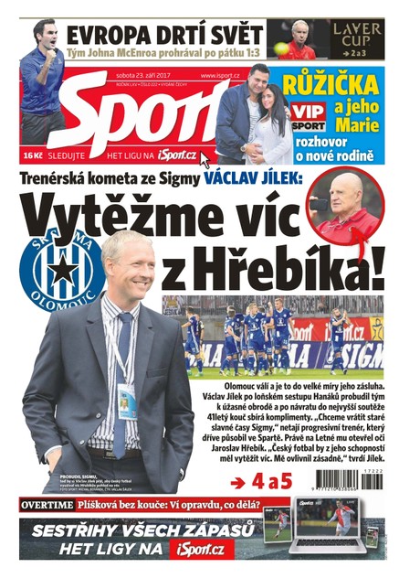 Sport - 23.9.2017