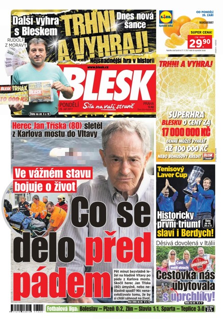 Blesk - 25.9.2017