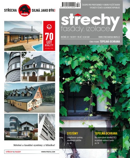 Střechy-Fasády-Izolace 10/2017