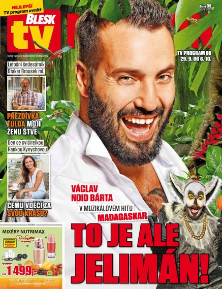 Blesk Tv magazín - 29.9.2017