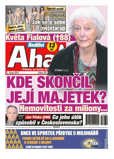 Nedělní AHA! - 1.10.2017