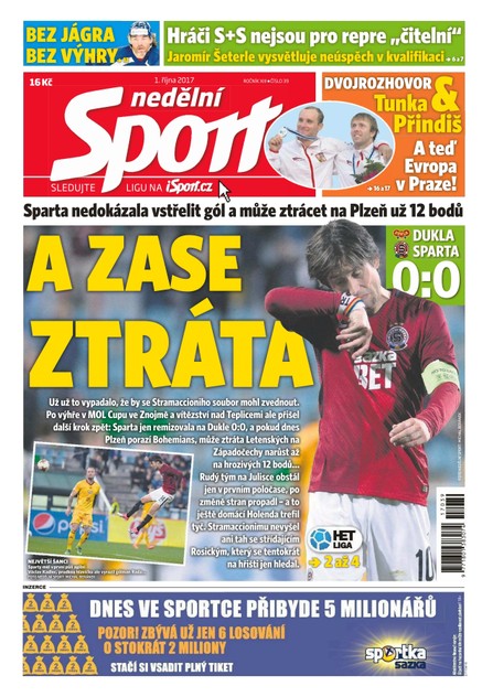 Nedělní Sport - 1.10.2017