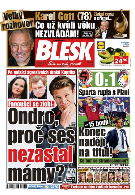 Blesk - 16.10.2017