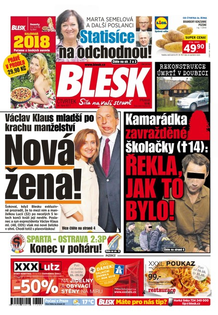 Blesk - 26.10.2017