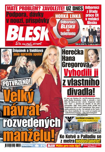 Blesk - 31.10.2017