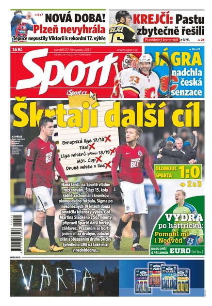 Sport - 27.11.2017