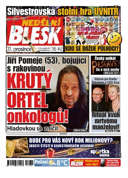 Nedělní Blesk - 31.12.2017