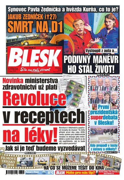 Blesk - 3.1.2018