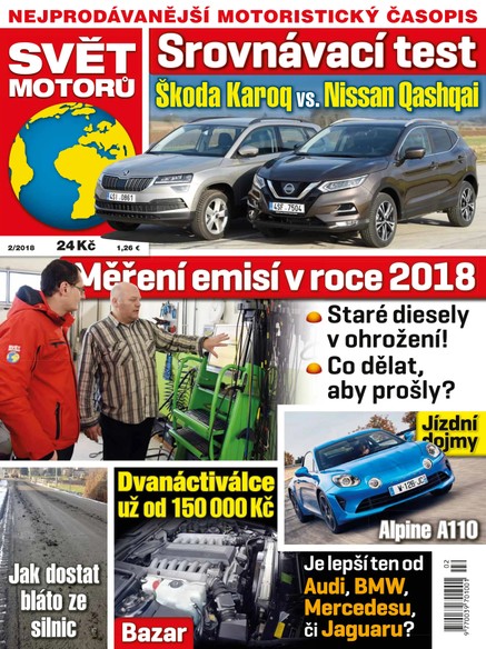 Svět motorů - 8.1.2018