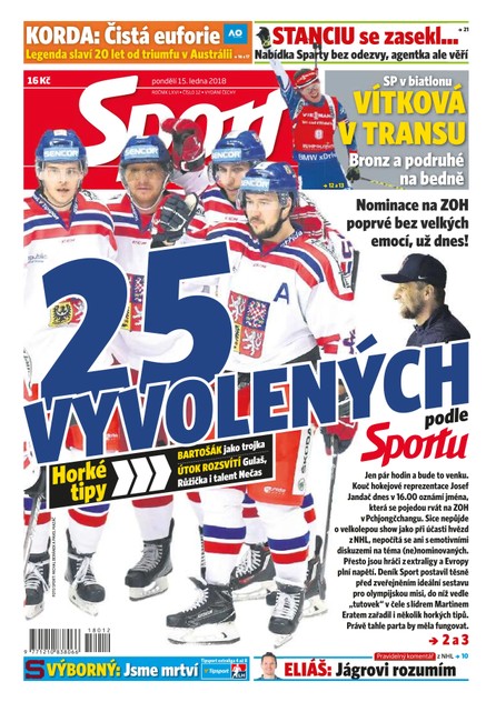 Sport - 15.1.2018