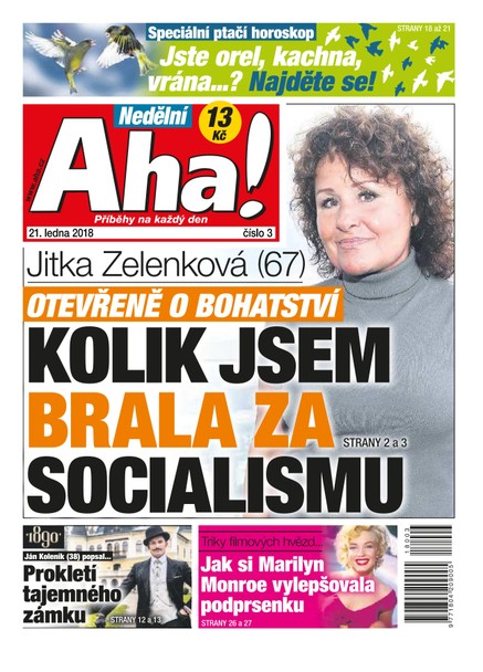 Nedělní AHA! - 21.1.2018