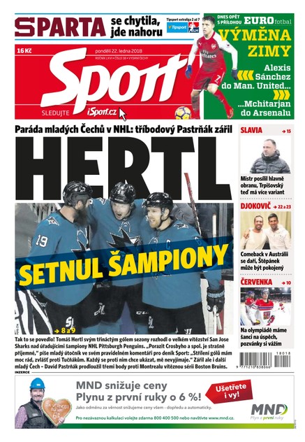 Sport - 22.1.2018