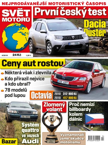 Svět motorů - 22.1.2018