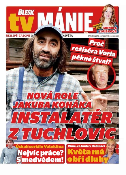 Blesk Tv manie - 27.1.2018