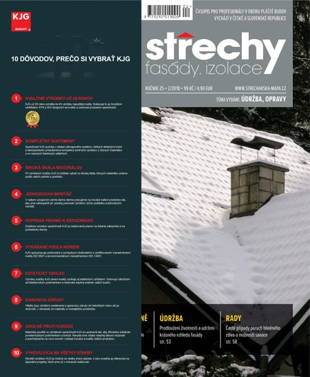 Střechy-Fasády-Izolace 2/2018