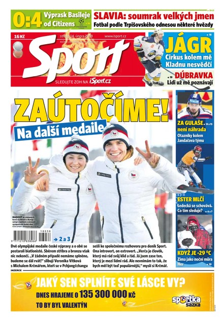 Sport - 14.2.2018