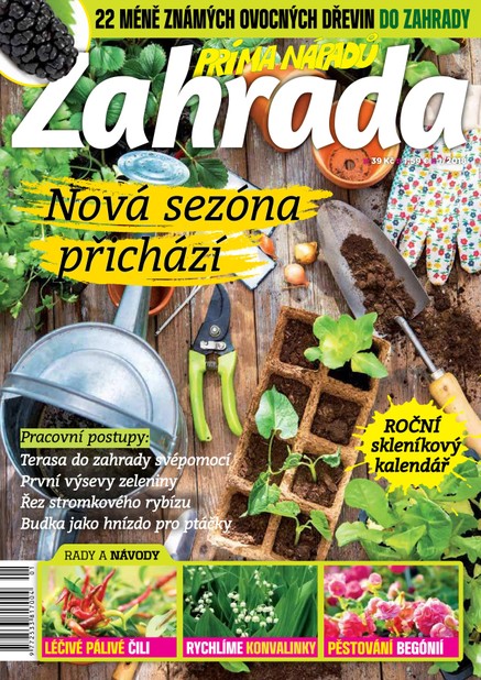 Zahrada prima nápadů 1/2018
