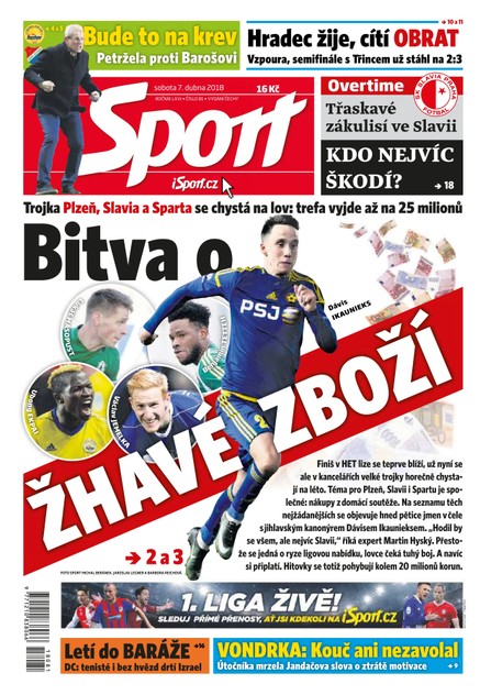 Sport - 7.4.2018