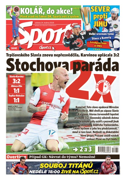 Sport - 14.4.2018