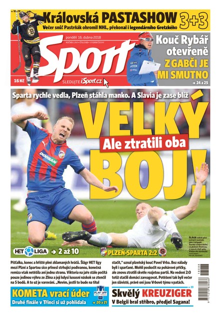 Sport - 16.4.2018