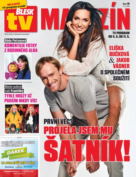 Blesk Tv magazín - 4.5.2018