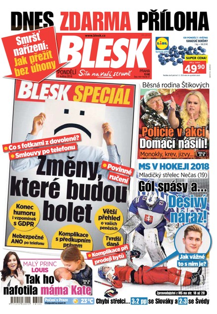 Blesk - 7.5.2018
