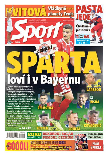 Sport - 14.5.2018