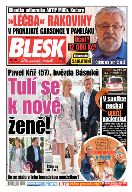 Blesk - 29.5.2018