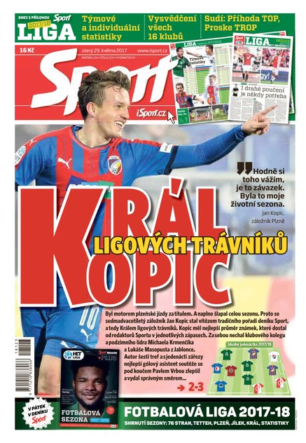 Sport - 29.5.2018