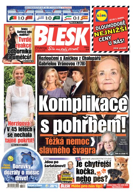 Blesk - 21.6.2018